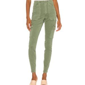 SPANX Olive Ankle Cropped Pants